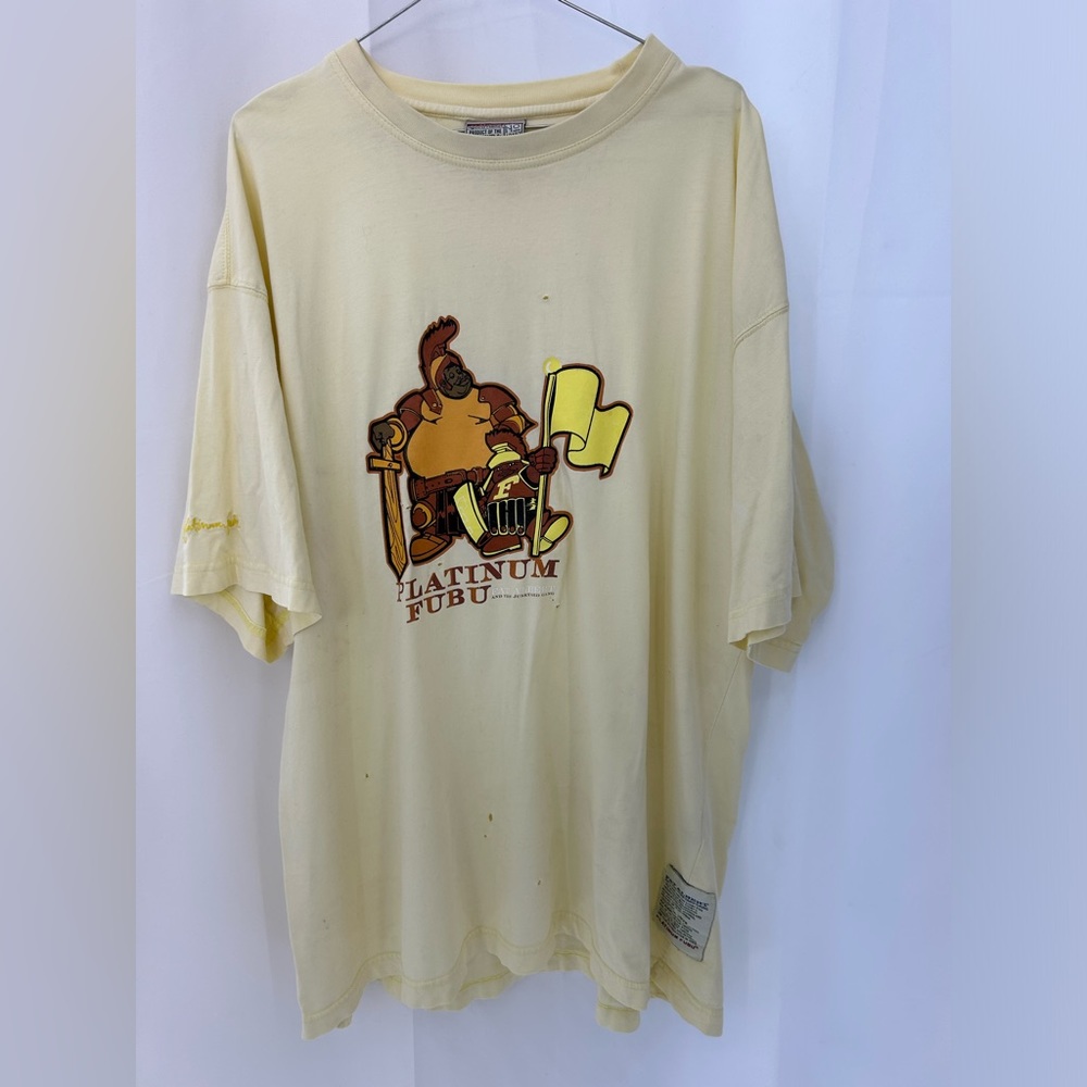 VINTAGE 90s FUBU platinum tee shirt
